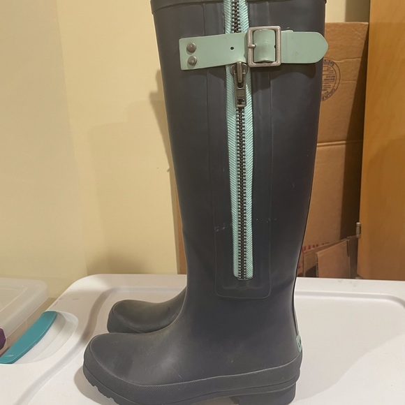 Knee high rain boots - Picture 2 of 4